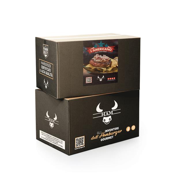 AMERICANO BLACK ANGUS BURGER gr. 200 Pz. 12