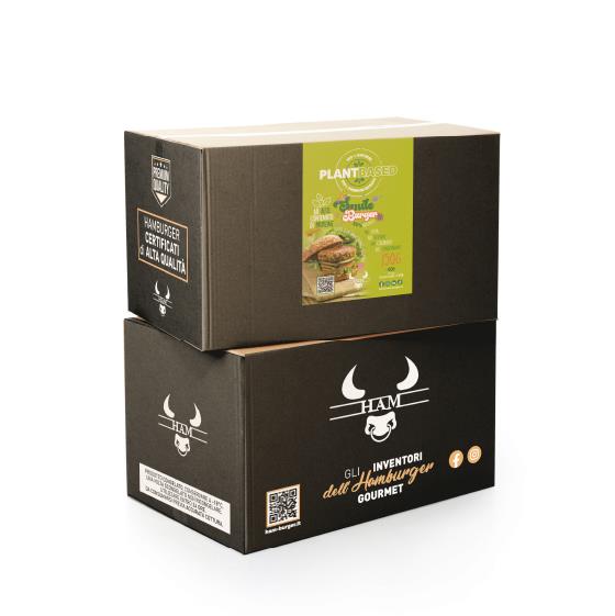 SMILE BURGER plant- based alle melanzane 150g Pz.18 Kg 2.7