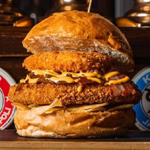 POLLO-CROCK HAMBURGER DI POLLO PANATO 180g 12 pz 2,16kg