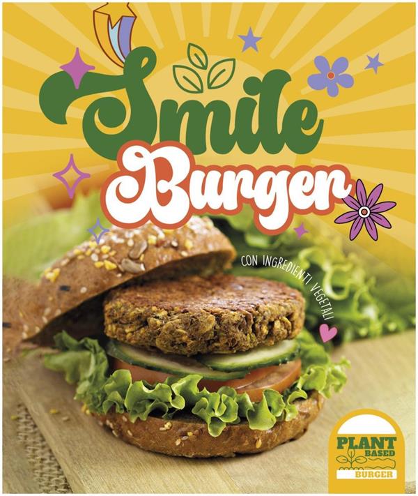 SMILE BURGER plant- based gusto manzo 150g Pz.18 Kg 2.7