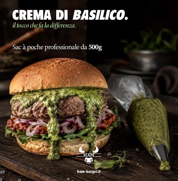 CREMA DI BASILICO GENOVA gelo da 500 GR 5 PZ 2.5KG
