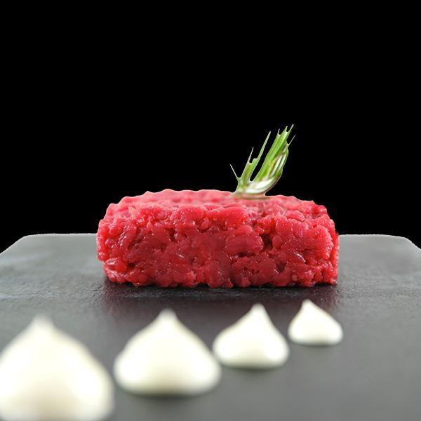 LA CRUDA TARTARE DI FASSONA  100gr.Pz.10 Kg. 1