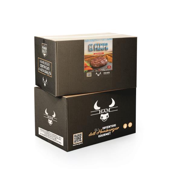EL PAMPA HAM-BURGER ANGUS 200 g Pz. 12