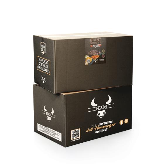 MAGNUM 44 GIANT ANGUS MAXI BURGER 440 g Pz.6 KG 2,64